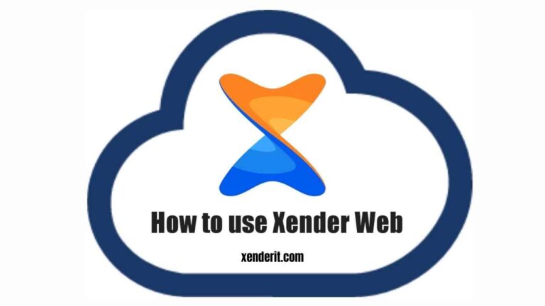 Xender web, how to use Xender web