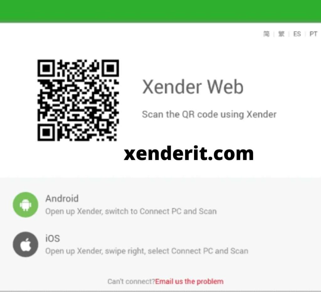 xender web, web.xender.com